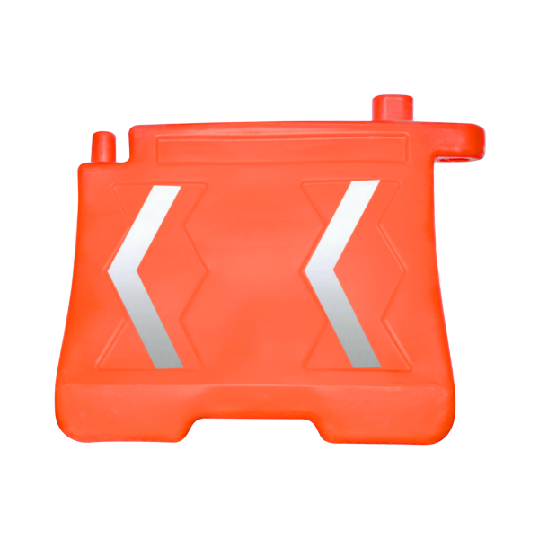 Barrera Vial con Franjas en Flecha con Reflejante T-REFLEX Naranja X-TRX B15531004 155 x 85 x 52 cm - 0